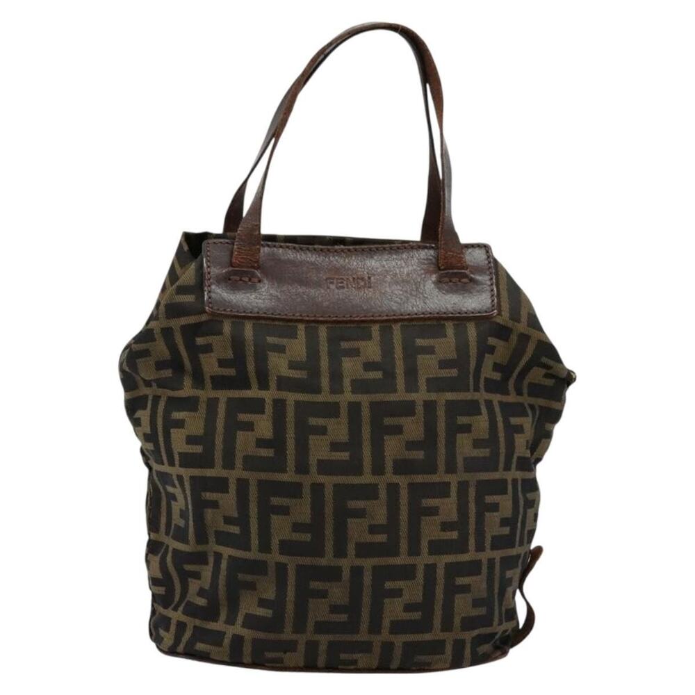 Fendi Zucca Handbag Black